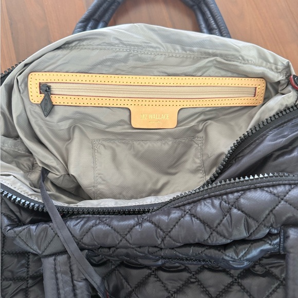 MZ Wallace Black Small Metro Tote Deluxe - Picture 11 of 16